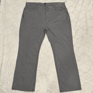 NWT Old Navy Gray Straight Five Pocket Pants 42x32 - Stained